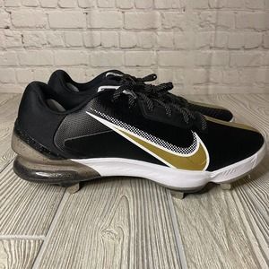 Nike Force Zoom Trout 7 Pro Baseball Cleats Men’s 13 Black Gold CQ7224-012 New